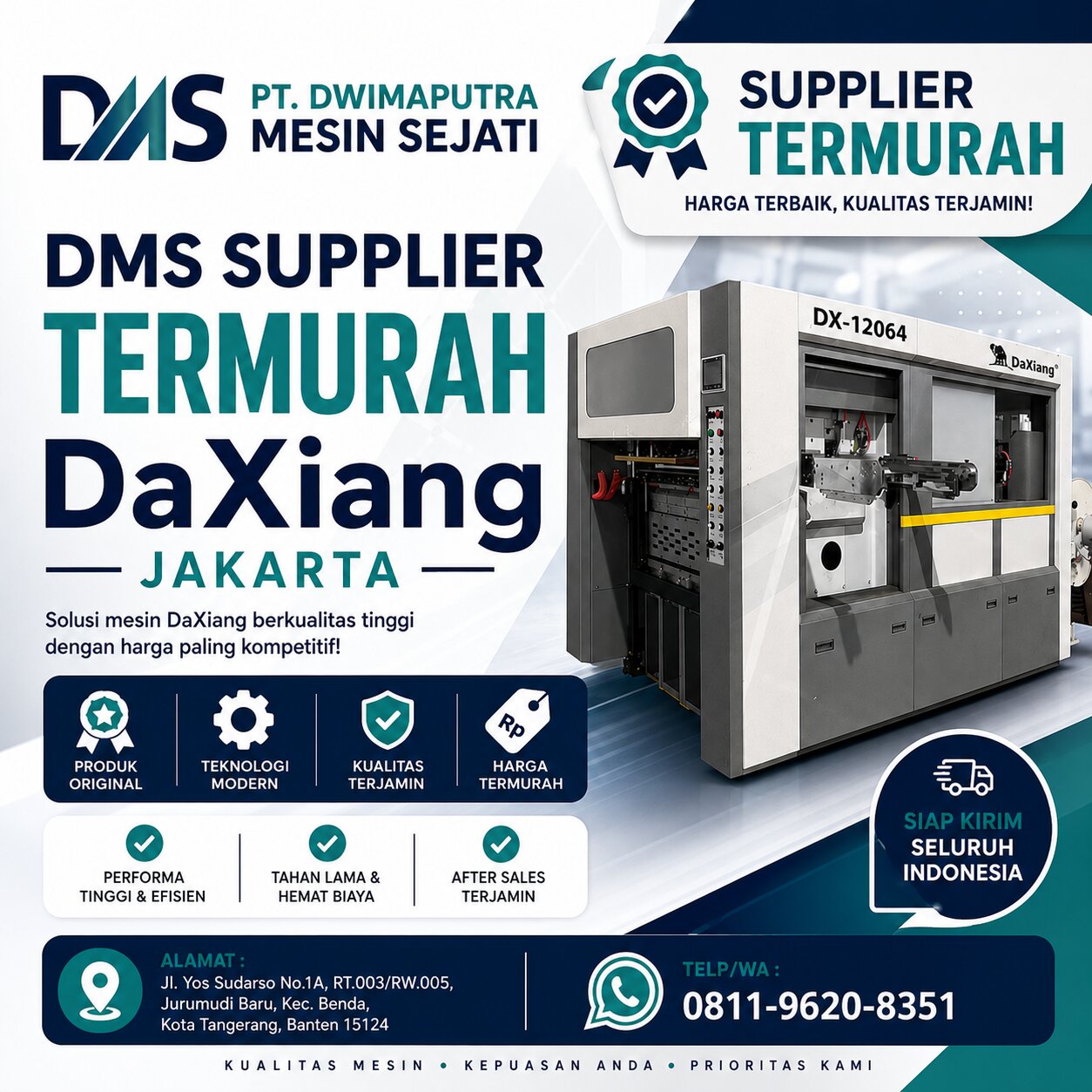 DMS Supplier Termurah DaXiang