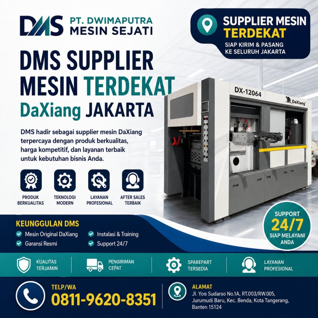 DMS Supplier Mesin Resmi DaXiang