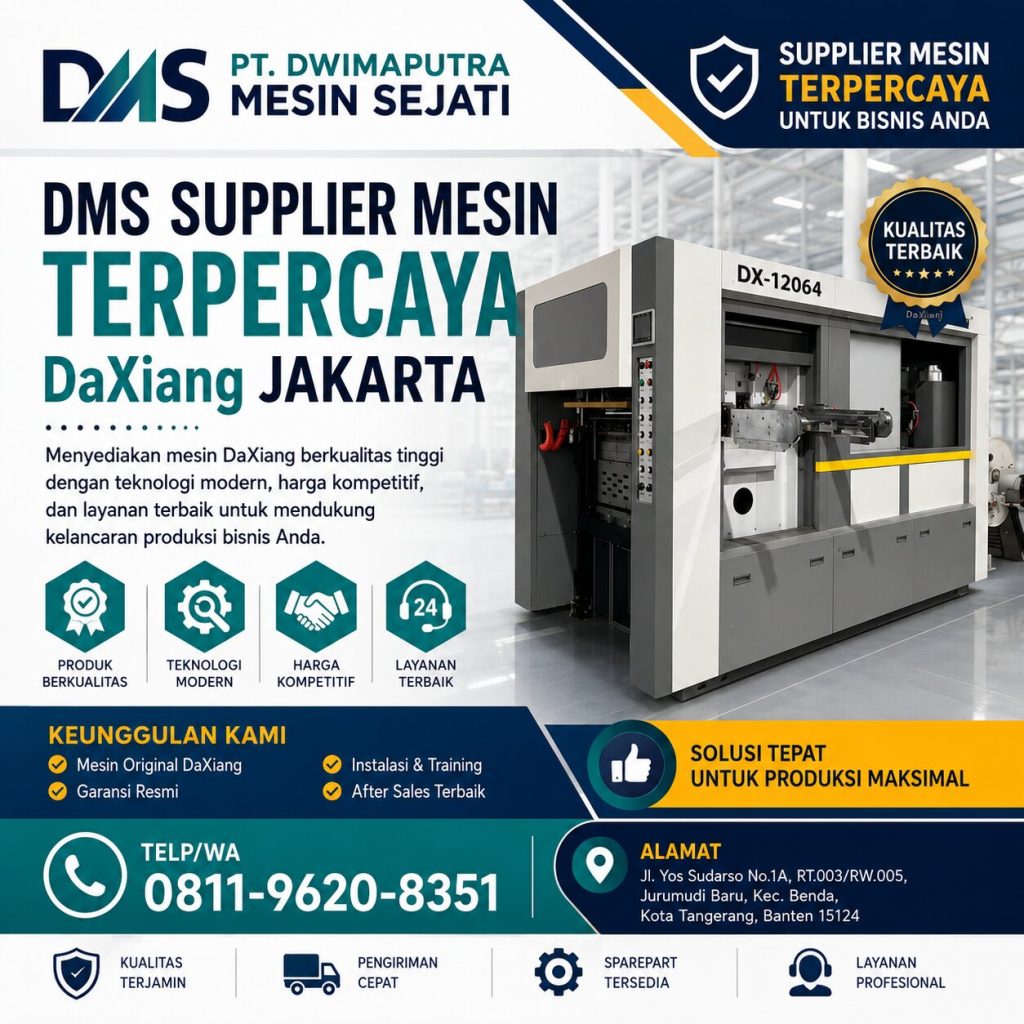 DMS Supplier Mesin Terpercaya DaXiang