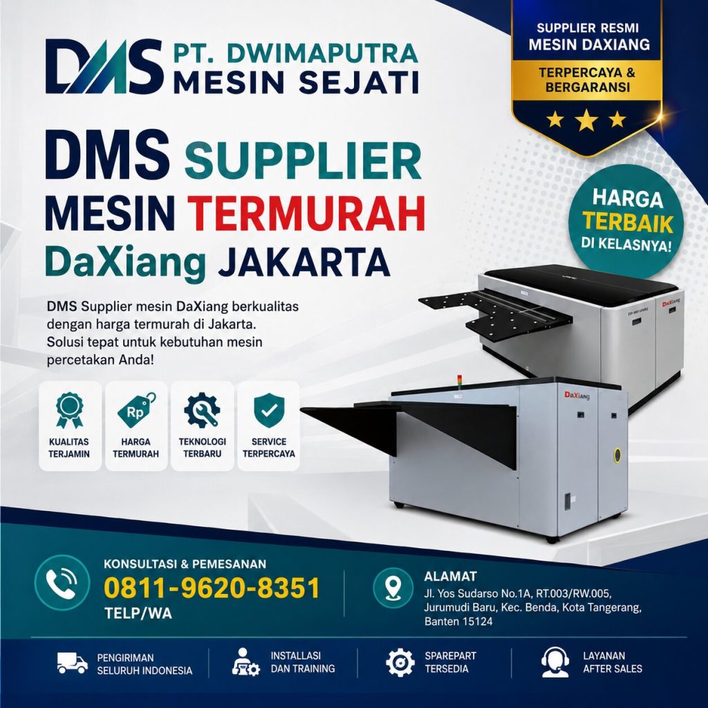 DMS Supplier Mesin Termurah