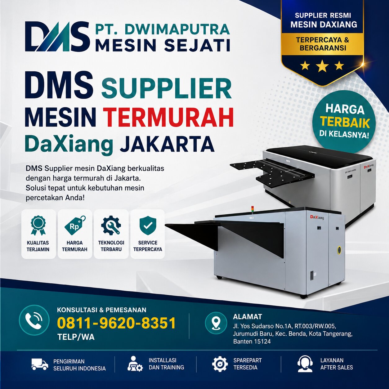 DMS Supplier Mesin Termurah