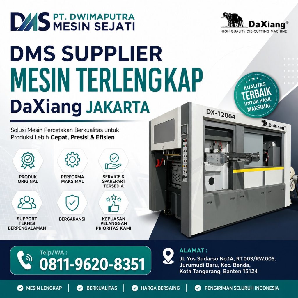 DMS Supplier Mesin Terlengkap DaXiang