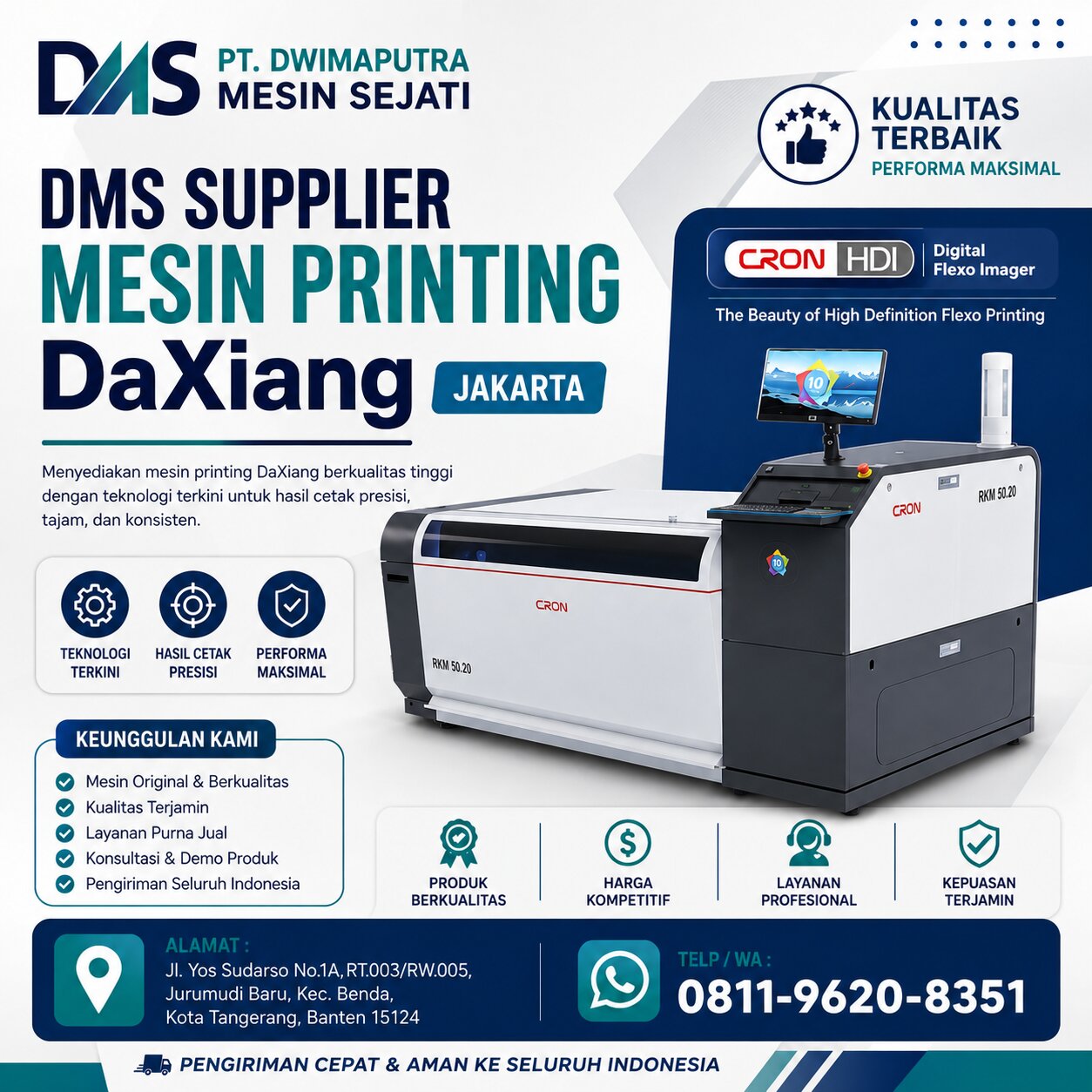 DMS Supplier Mesin Printing
