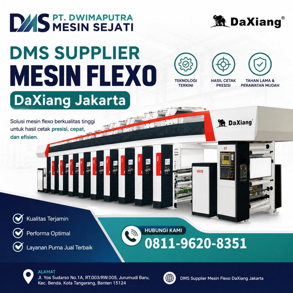 DMS Supplier Mesin Flexo DaXiang