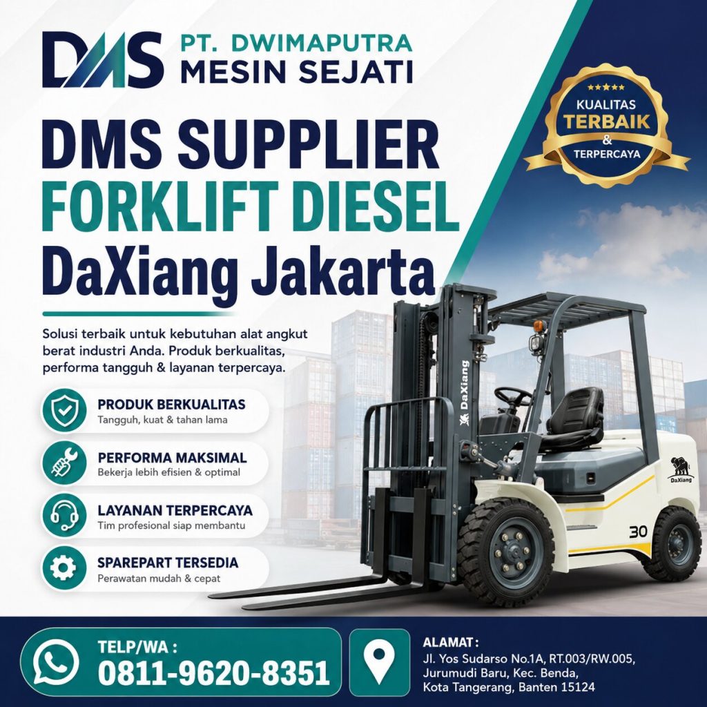 DMS Supplier Forklift Diesel DaXiang