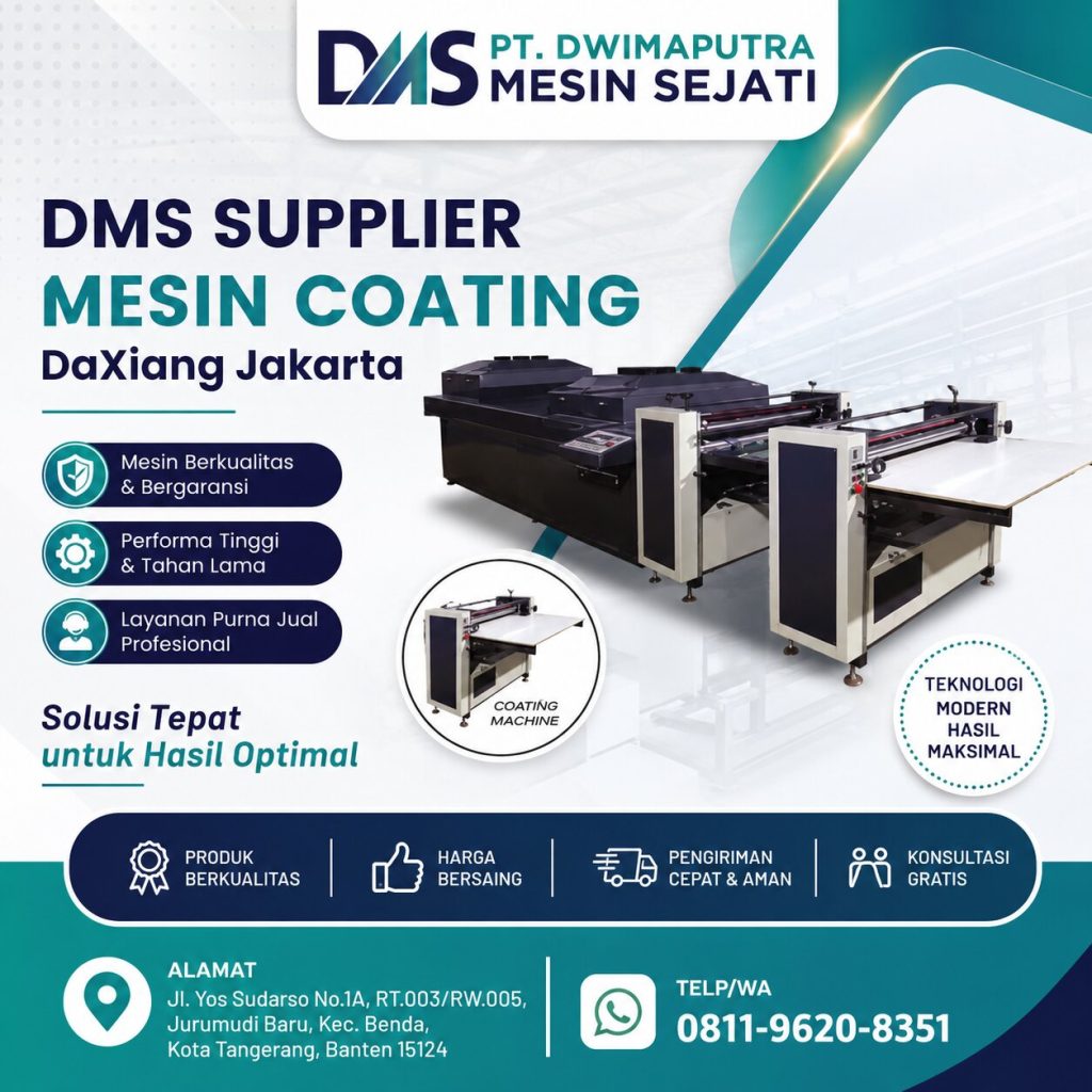 DMS Supplier Mesin Coating DaXiang