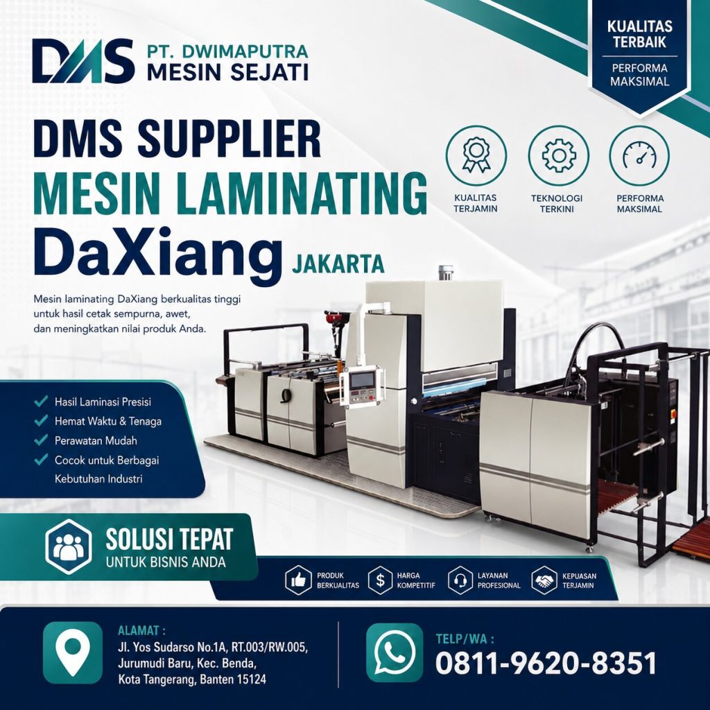 DMS Supplier Mesin Laminating